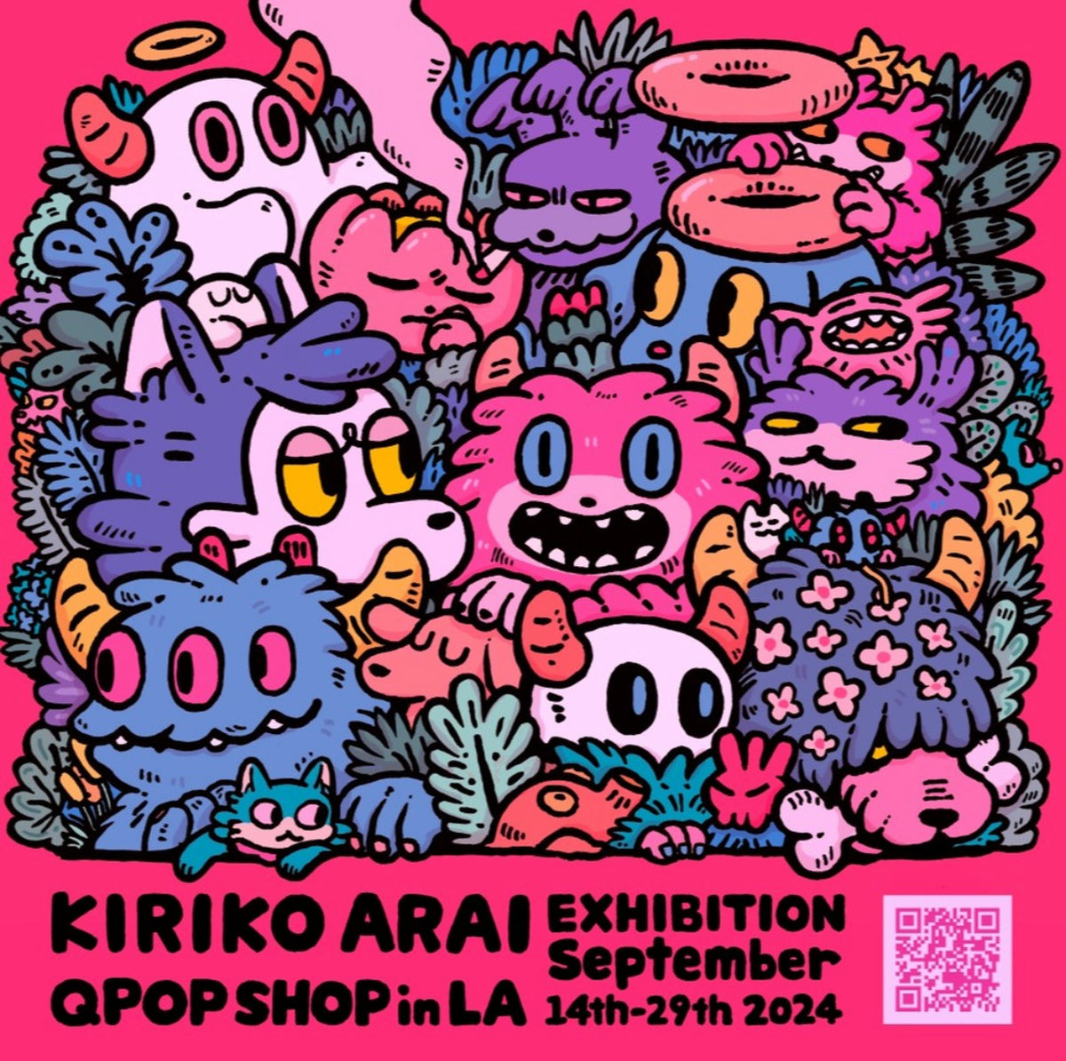 KIRIKO ARAI EXHIBITION @ QPOP SHOP LA SEP-14-27 – Q POP