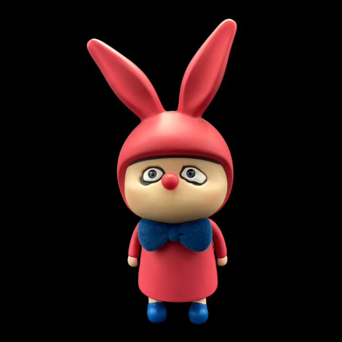 A Boy (Deep Red) Soft Vinyl Toy - B. Wing – Q POP