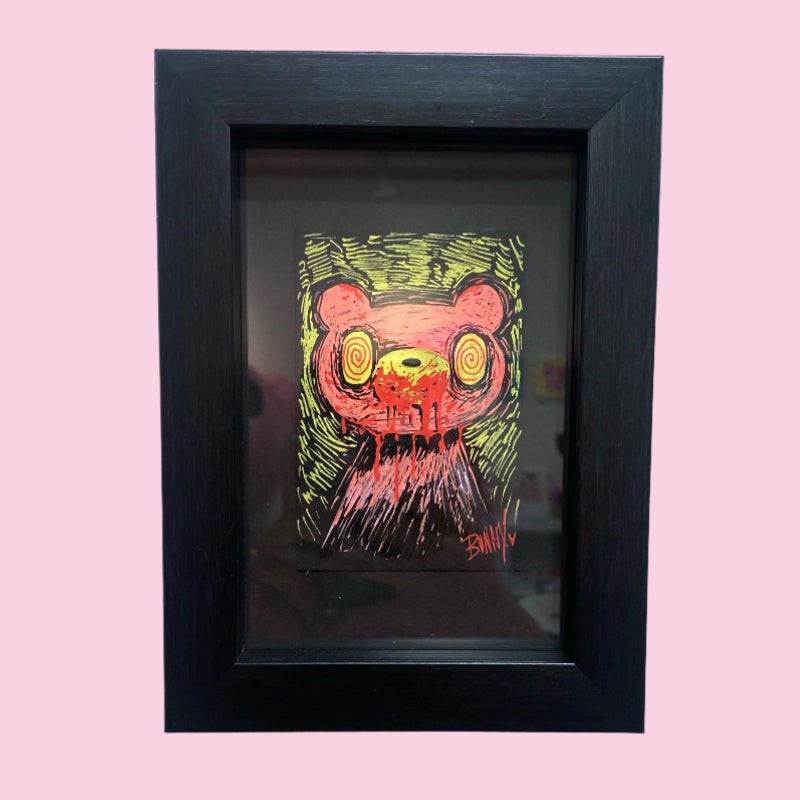 Gloomy (アクリルアート) BunnyBaum - Kowaii Gloomy - Original Artwork -Gloomy Bear