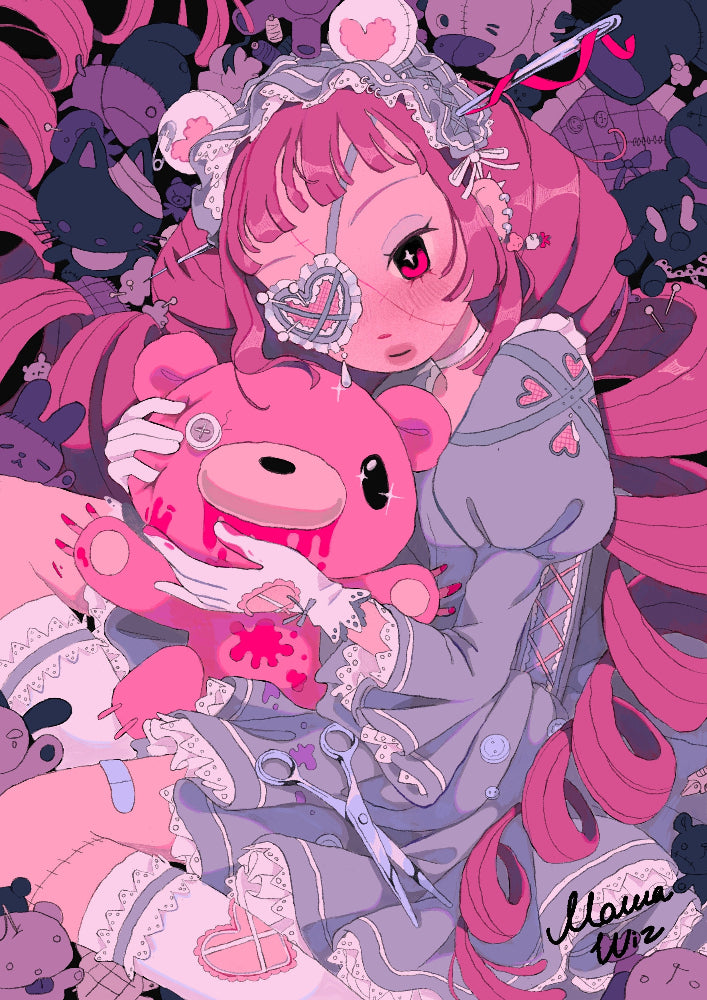 GLOOMY ART BOOK ・DVD・ペーパーバックセット MawaWiz - Dear Art Print | Gloomy Bear Exhibition – Q POP