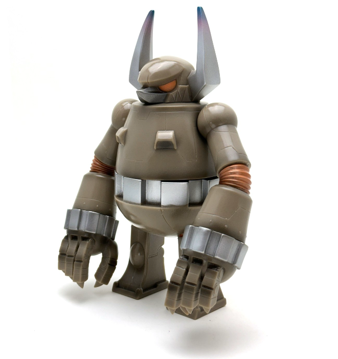 Touma - RETRO ROBOT BROWN - Soft Vinyl Toy – Q POP