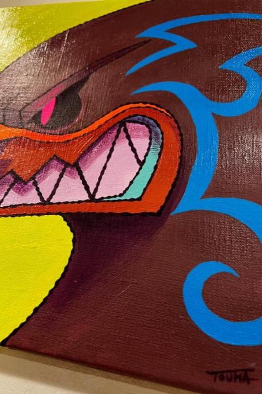 Touma Beak Falcons Original artwork on Canvas Touma & Mao Exhibiti — free download