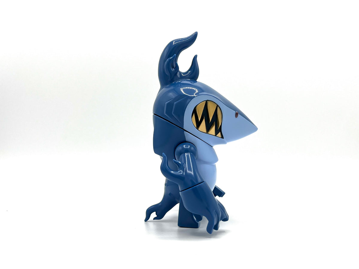 Touma - Raging Shark 06th Color Mattblau - Soft Vinyl Toy – Q POP Touma - Raging Shark 06th Color Mattblau - Soft Vinyl Toy – Q POP