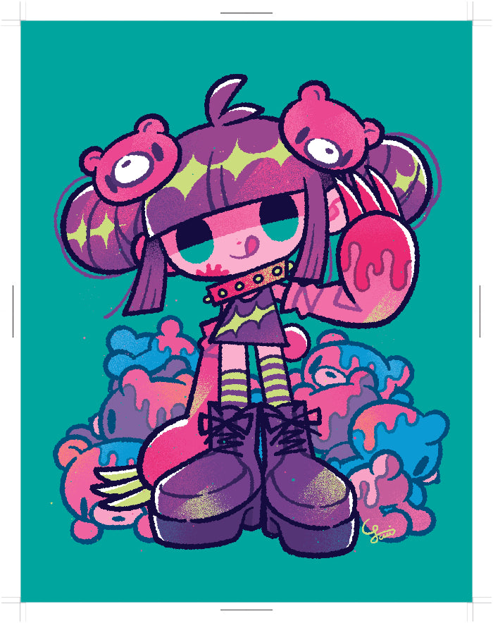 Yuri Takahashi - Strongest Me - Art Print - Gloomy Bear Exhibition