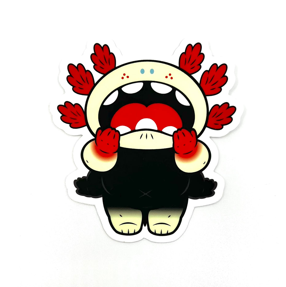 Grape Brain Stickers - Grapebrain vs Qpopshop: GVQ Exhibition - Q
