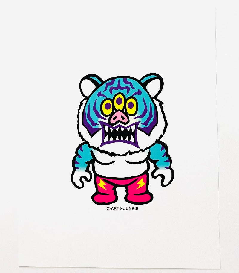 Invisible ink. THE CHIPS Y ONI-GURUMI 花台 KSOMG.75-Kuro-Sumi-