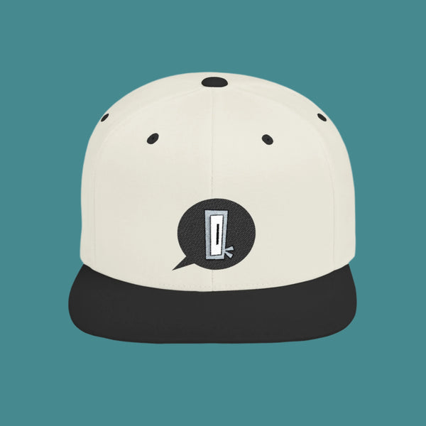 Q Pop Original Logo Snapback Hat