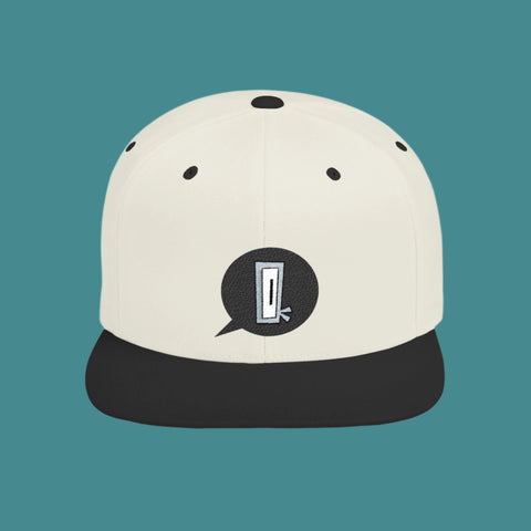 Q Pop Original Logo Snapback Hat