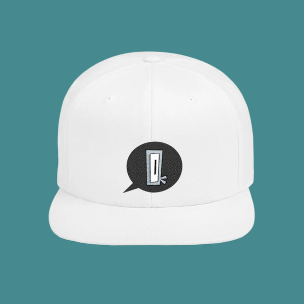Q Pop Original Logo Snapback Hat