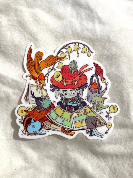 Comic Readers Sticker
