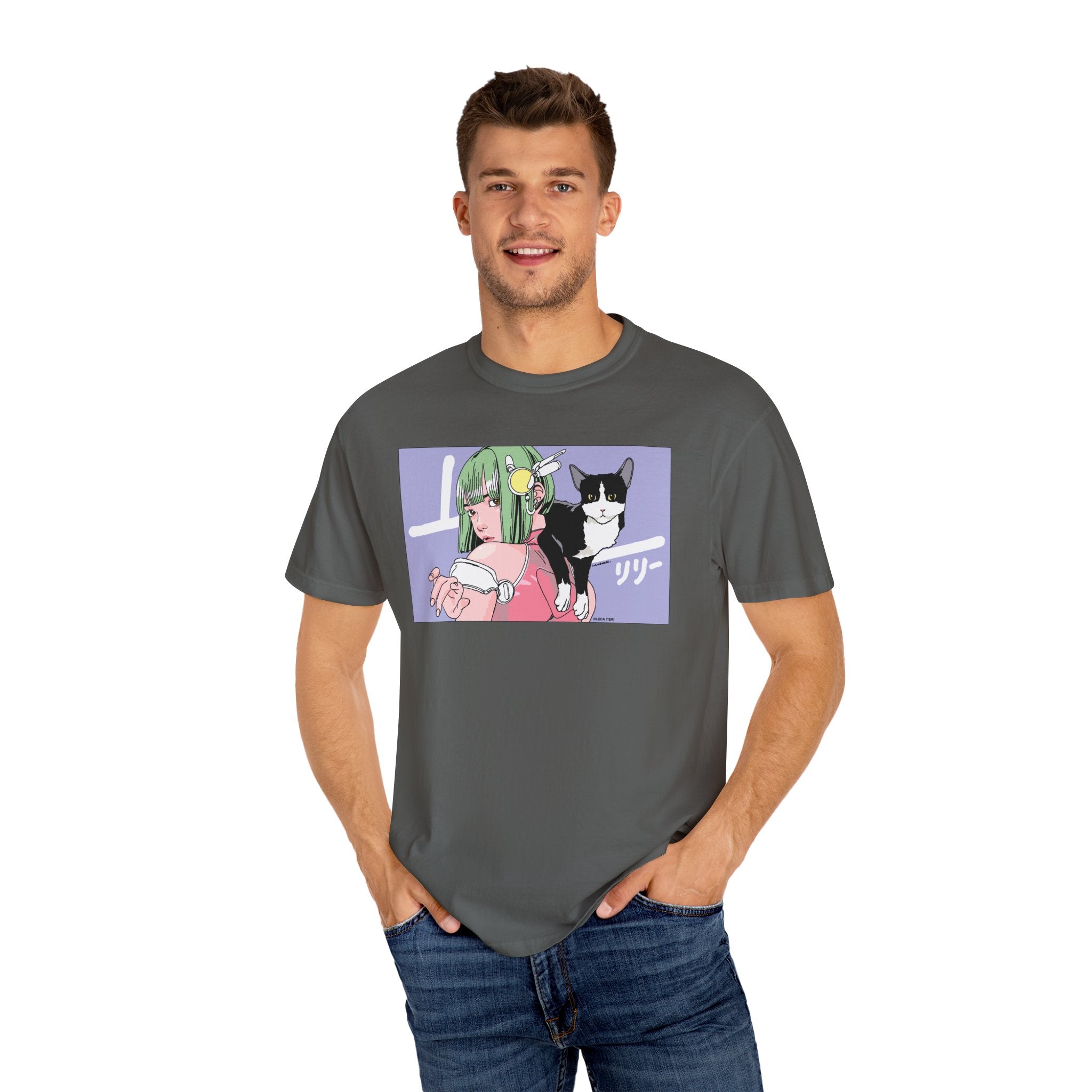 Luca Tieri x Q Pop - Lily In LA Exhibition T-Shirt - Unisex