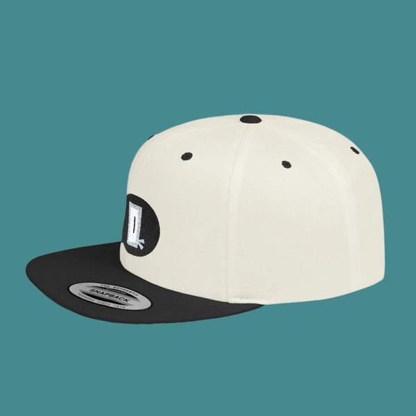 Q Pop Original Logo Snapback Hat