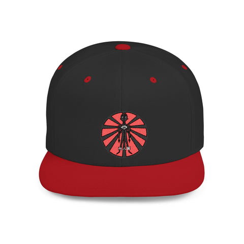 Lux Humans Flat Bill Snapback Cap | Urban Style Hat, Perfect for Casual Wear, Outdoor Events, Sports, and Everyday Style