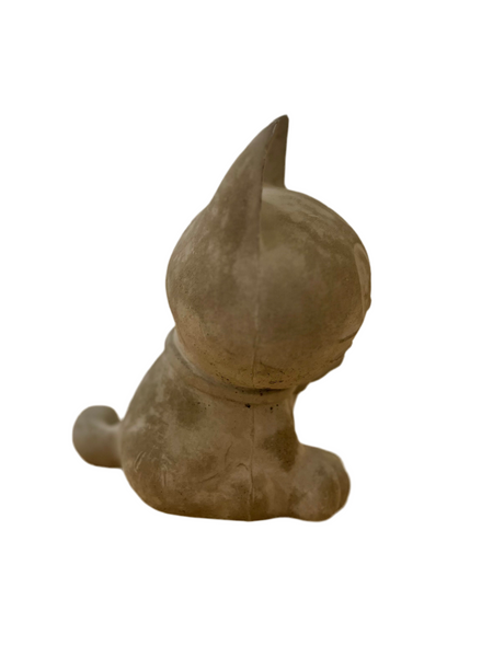 Mark Taihei - Concrete Garden Cat - Original Art- Maneki Neko Exhibition