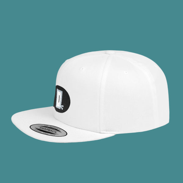 Q Pop Original Logo Snapback Hat