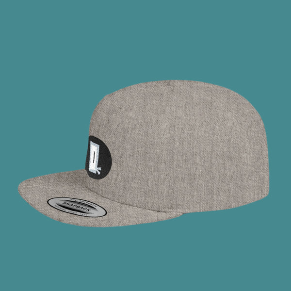 Q Pop Original Logo Snapback Hat
