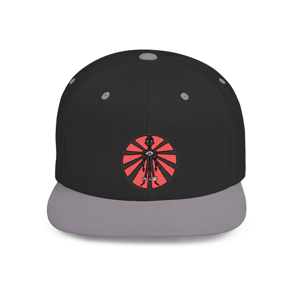 Lux Humans Flat Bill Snapback Cap | Urban Style Hat, Perfect for Casual Wear, Outdoor Events, Sports, and Everyday Style