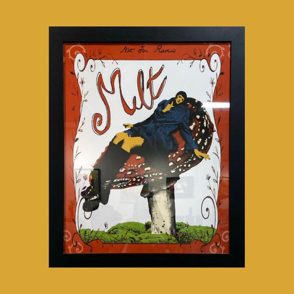 Cristian Mera - "MELT" Framed Print | Crimson Shadows: Italian Horror Art Exhibition