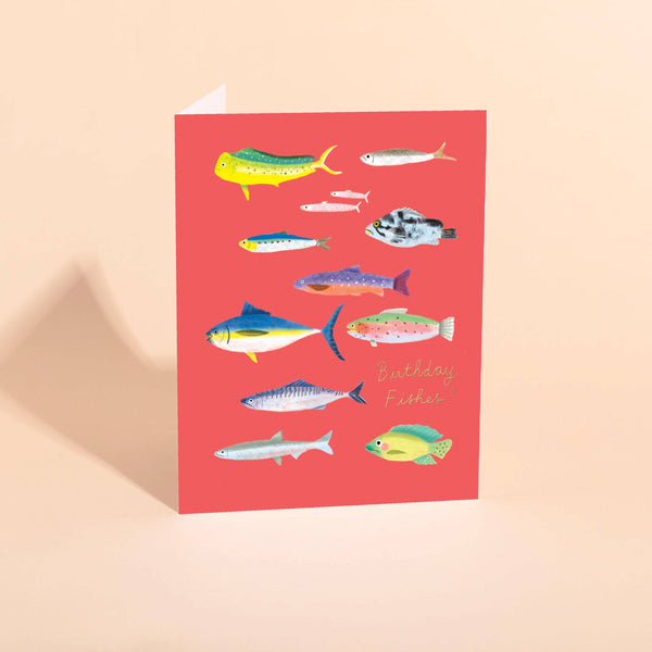 GO FISH - Birthday Card