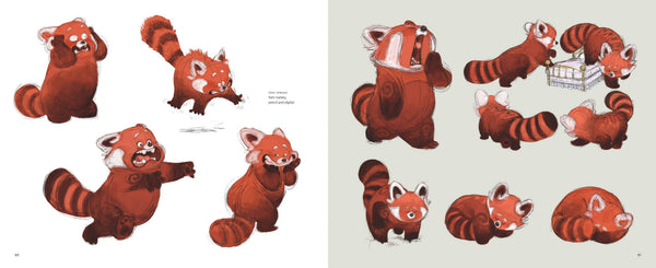 Disney/Pixar The Art of Turning Red
