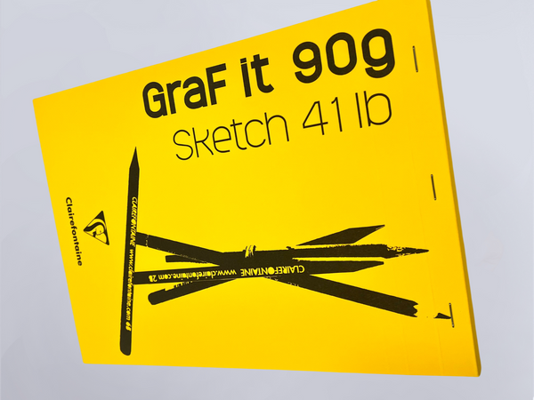 Clairefontaine Graf-It Sketchpads - A4