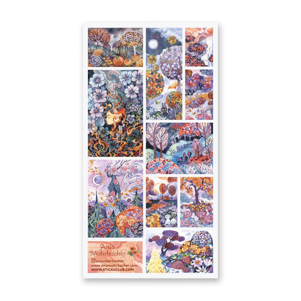 Fantastical Forest Sticker Sheet