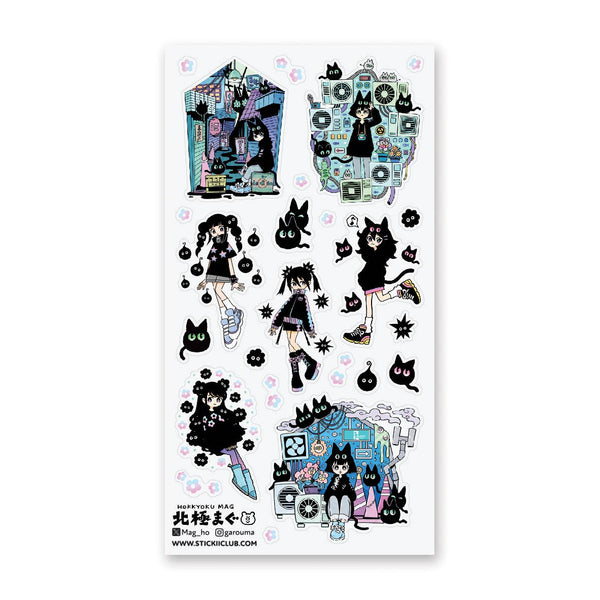 Purr-fect Fashions 1 Sticker Sheet