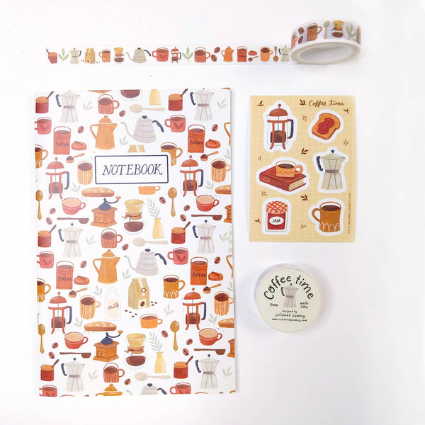 Coffee Time Sticker Sheet