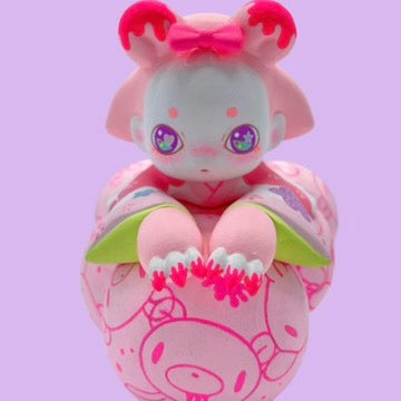 Inoha Mayumi - Agemaki-Chan - ( SOLD OUT ) Artwork / Art Toy - Gloomy Bear Exhibition