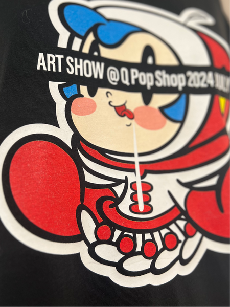 Hideyuki Tanaka x Q Pop Shop - Hideyuki Tanaka Art Show 2024 Exclusive Super Milk-Chan T-Shirt