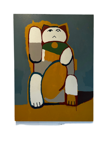 Jian Giannini - KWEE- Original Artwork- Maneki Neko Exhibition