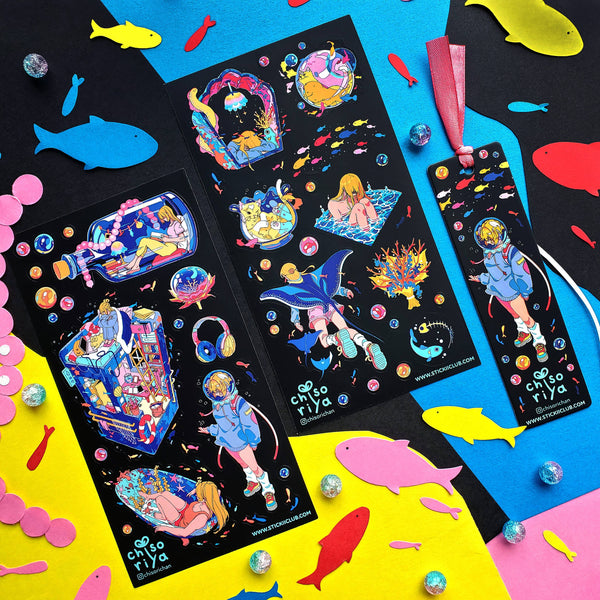 Aquatic Life 2 Sticker Sheet