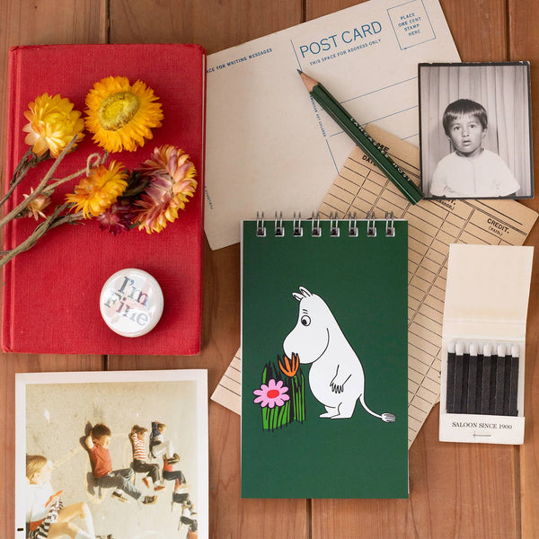 3P4 x Moomin® - Moomintroll Garden Mini Notebook