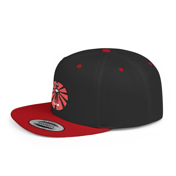Lux Humans Flat Bill Snapback Cap | Urban Style Hat, Perfect for Casual Wear, Outdoor Events, Sports, and Everyday Style
