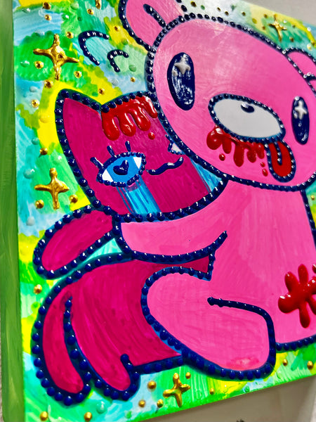 Sparklebombb - Squeeze - Original Artwork -Gloomy Bear Exhibition