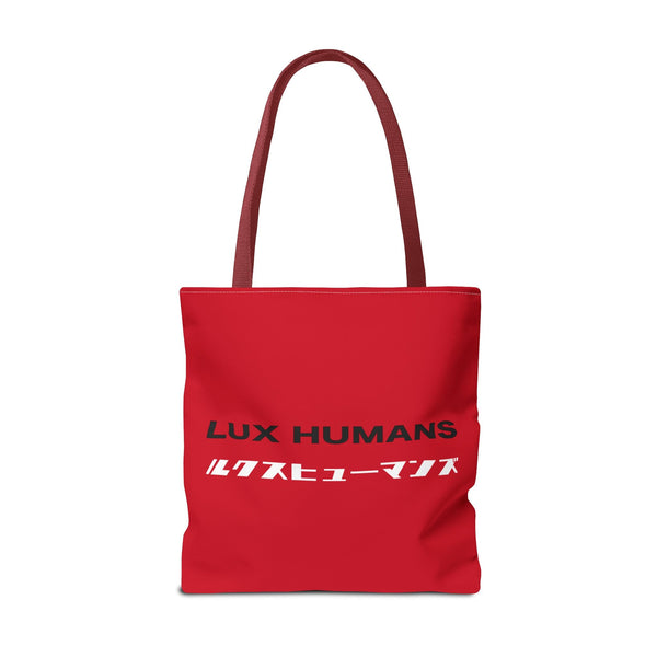 LUX HUMANS Stylish Graphic Tote Bag, Lux Humans Design, Cute Shopping Bag, Unique Gift for Alien Lovers, Trendy Beach Tote, Eco-Friendly Carryall