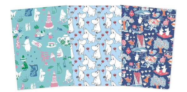 Moomin Classics Set of 3 Midi Notebooks by