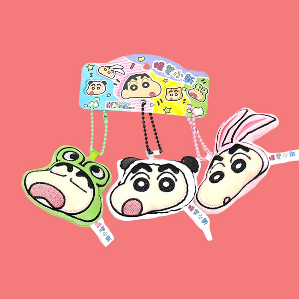 Shin Chan Plush Keychain