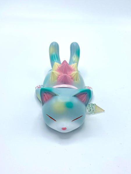 Konatsu - Sleepy Negora Mint Ice cream - Soft Vinyl Toy