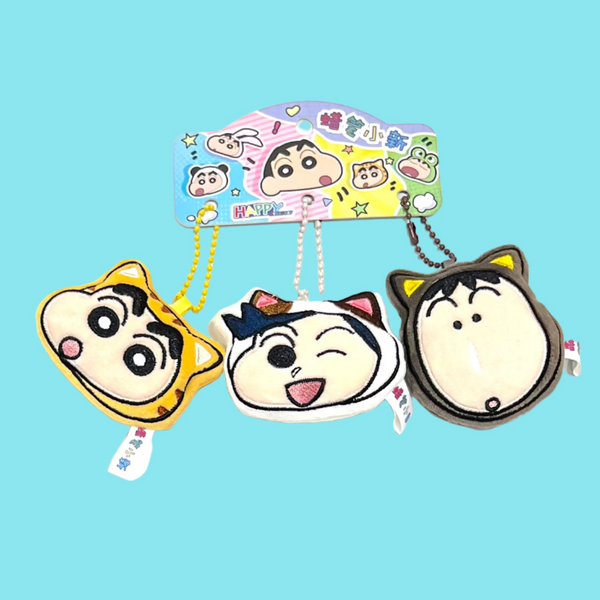Shin Chan Plush Keychain