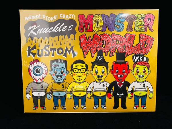 Headlock Studios x How2Work - Knuckles Kustom Monster World Blind Box