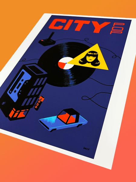 Ahmed Gamal- Citypop Art Print - Citypop Art Show