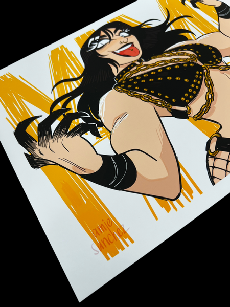 Amie Sanchez - MAMI!!! - Art Print | Power Slam!: Pro Wrestling Show
