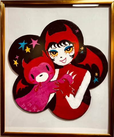 AndytheStreet - Me n Da Bestie - Original Artwork - Gloomy Bear Exhibition