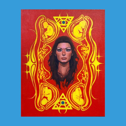 Yuki Shafer - "Jane" Original Artwork | Crimson Shadows: Italian Horror Art Exhibition