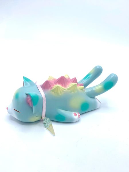 Konatsu - Sleepy Negora Mint Ice cream - Soft Vinyl Toy