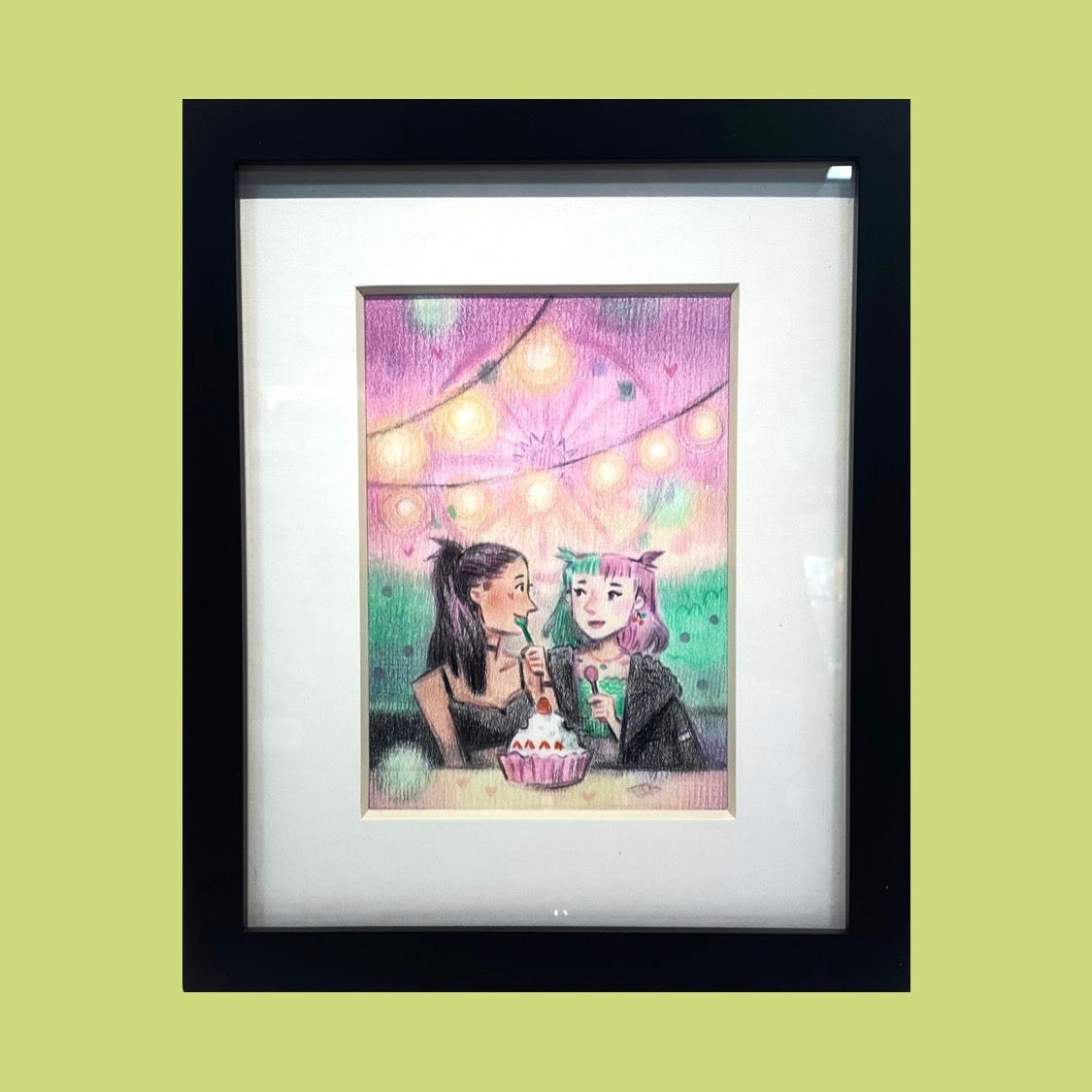 Junyi Wu - "Sweet Summer" : BL x GL: Boys Love and Girls Love Art Show ( 2020 ) | Original Art