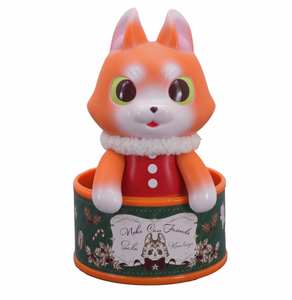 Konatsu - Can Cat Friends SABA Chistmas Ver - Soft Vinyl Toy