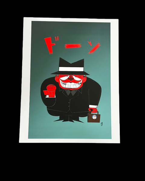 Chris Mitchell - Warau Seerusuman Art Print - Doraemon Show