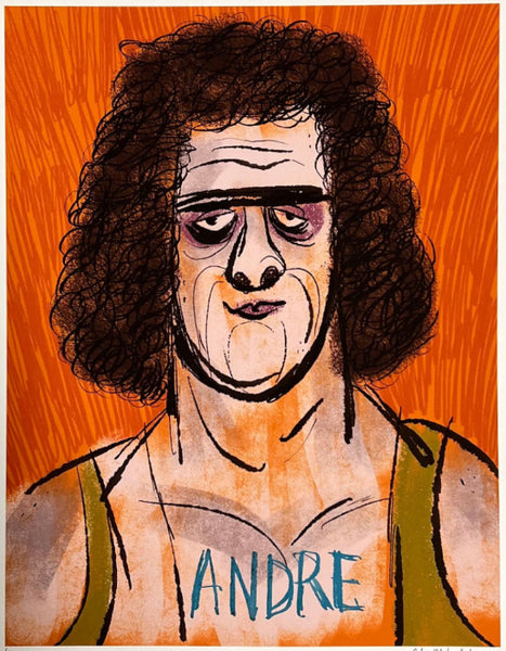 Chris Mitchell - Andre - Art Print | Power Slam!: Pro Wrestling Show